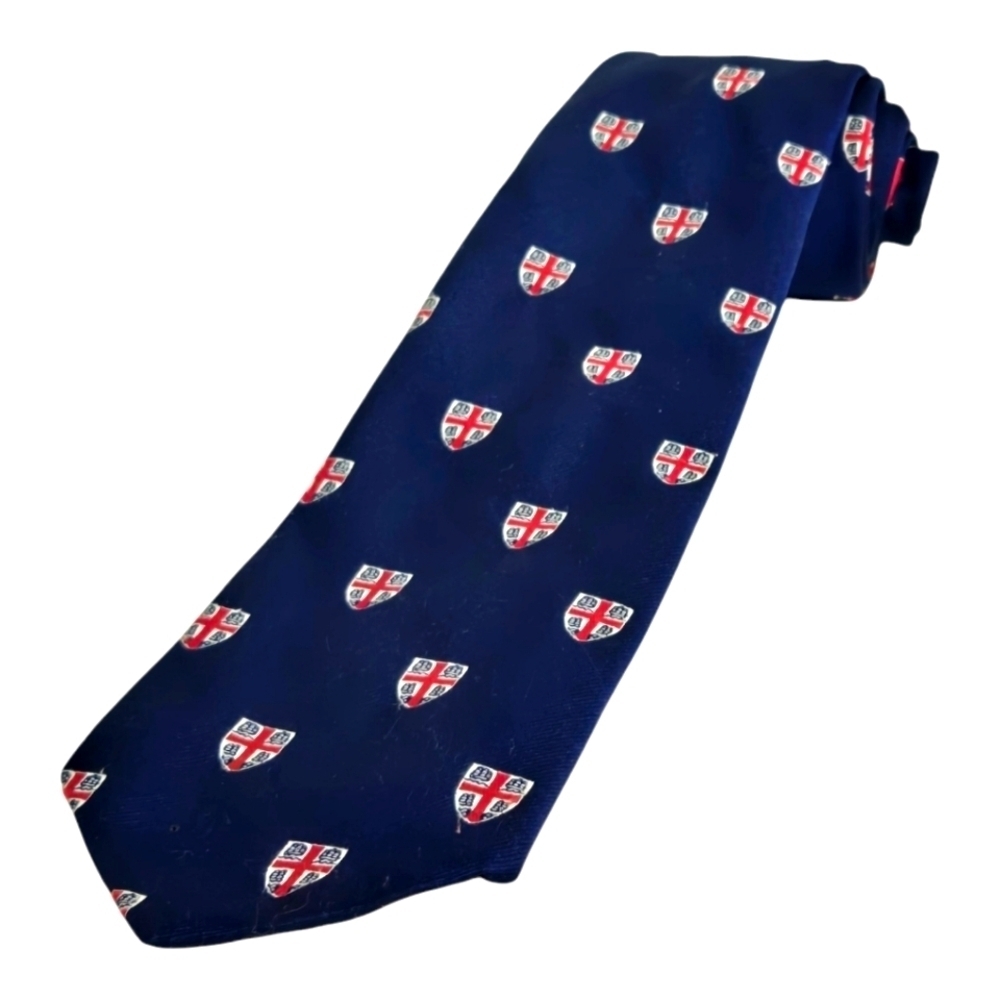 Mansland  London coat of arms Blue Necktie